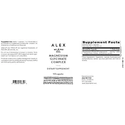 Magnesium Glycinate Complex - 100 capsules - Master